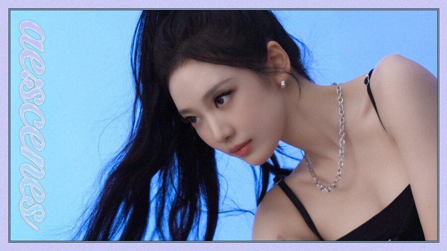 [에스파] 슈퍼 롱 마스카라👀✨ | 닝닝 메이블린 비하인드_1.jpg