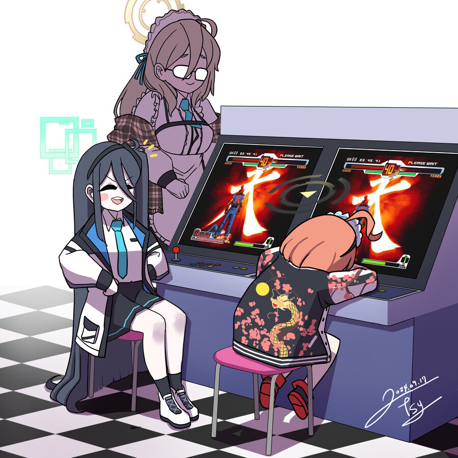 블루아카) 꼬마 메이드씨는 허접인 겁니다!_1.jpg