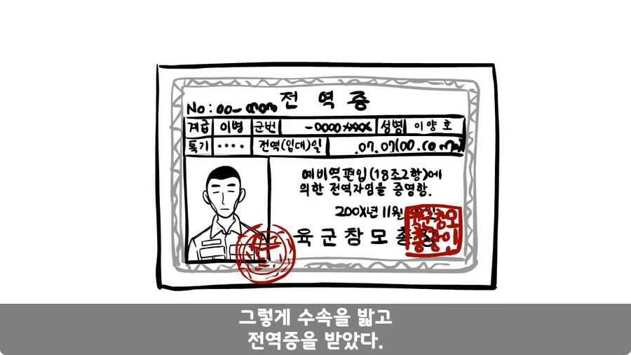 꾀병 부리고 3개월 만에 전역한 훈련병.jpg_130.jpg