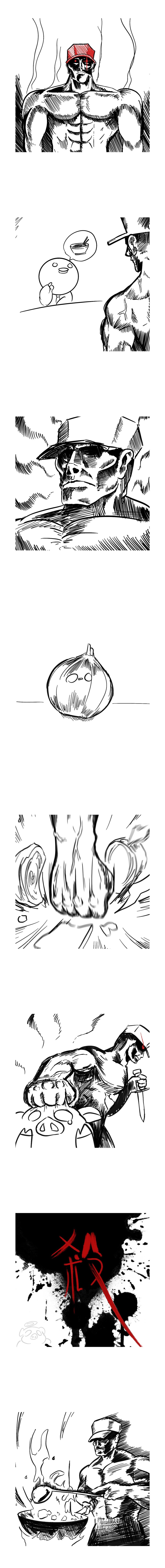 기합 넘치는 해병짜장 만드는 만화_1.jpg