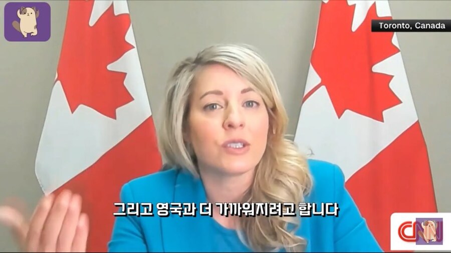 CNN 인터뷰에서 대놓고 미국 조까 시전하는 캐나다 외무장관_6.jpg