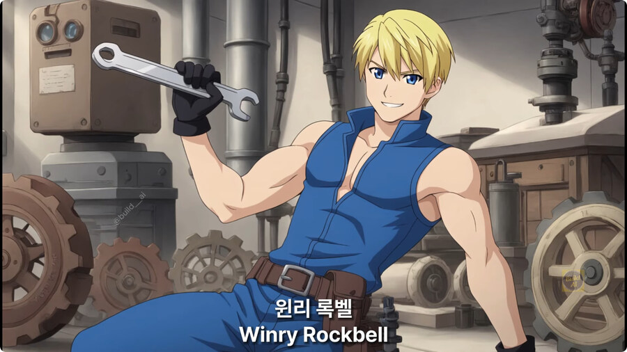 ai로 성별 바뀐 강철의 연금술사 등장인물.jpg_10.jpg