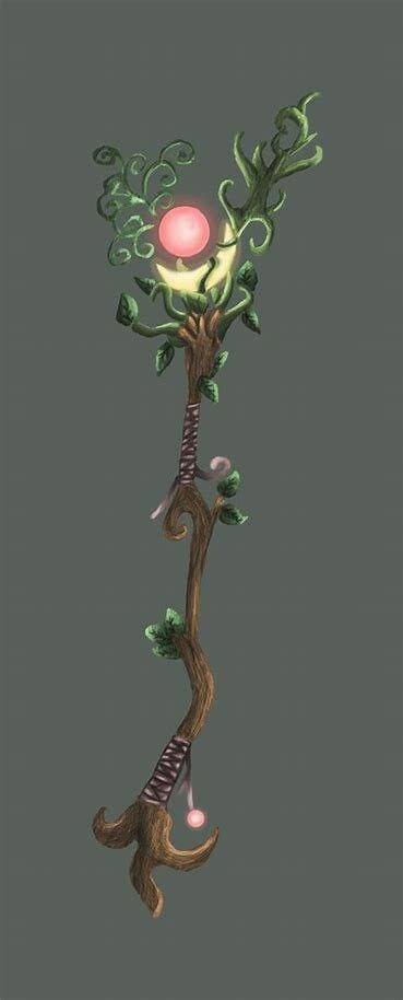 " 이것은 세계수의 가지를 꺾어 만든 지팡이입니다."_1.jpg