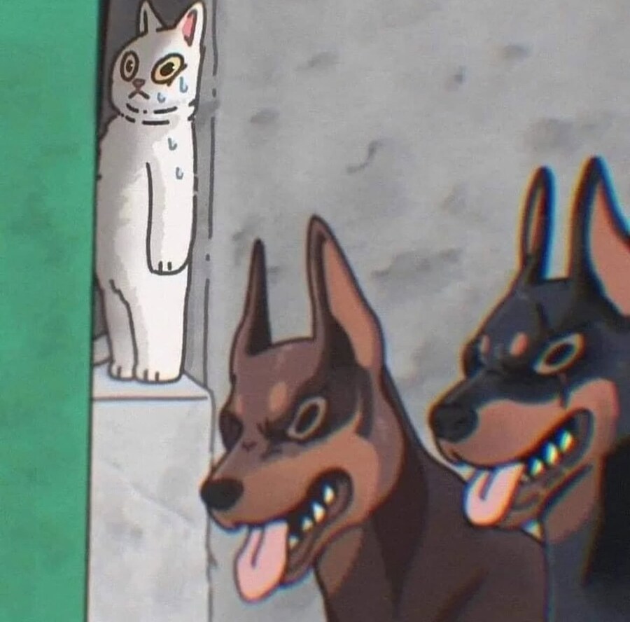 귀여운 고양이들의 카툰&실사 순간들_6.jpg