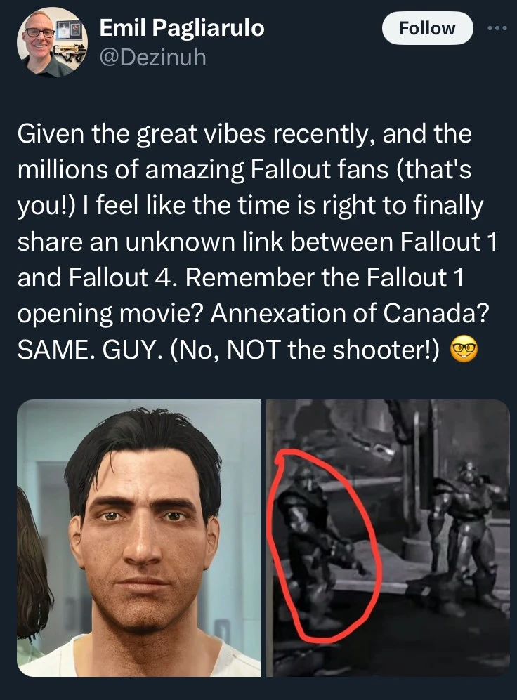 폴아웃 제작진이 뇌절하다가 하루만에 취소한 설정 변경_1.webp