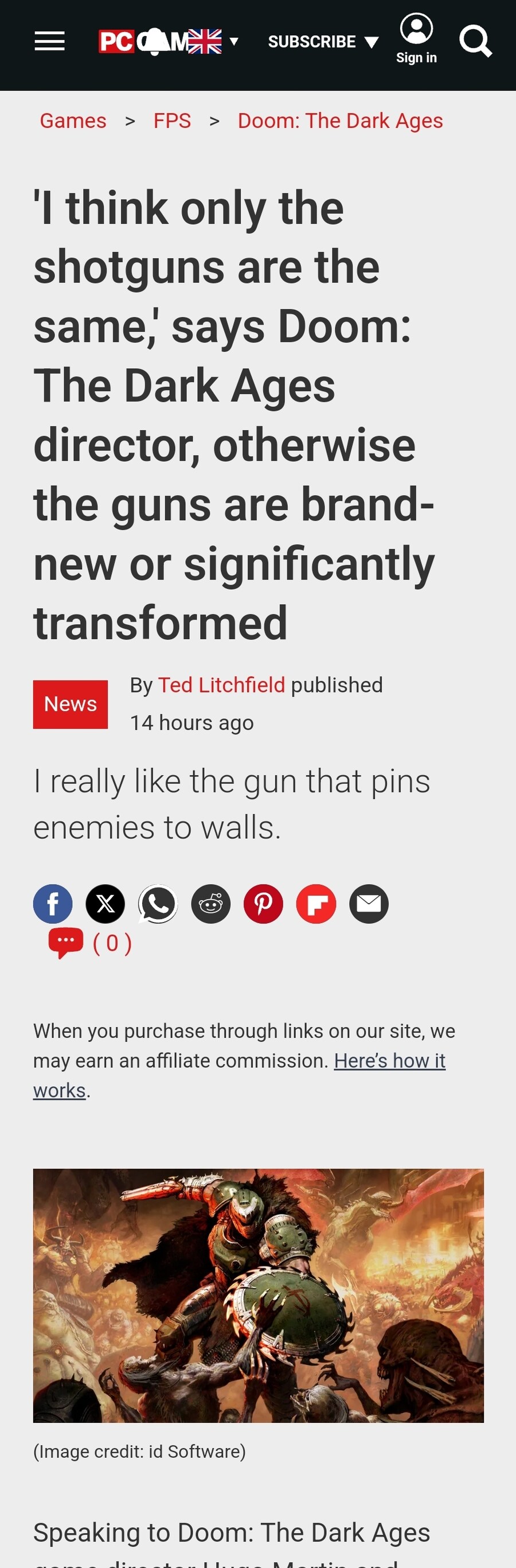 둠 다크 에이지 디렉터 曰 "딱 하나 빼고 모든 무기를 다 바꿨다"_1.jpg