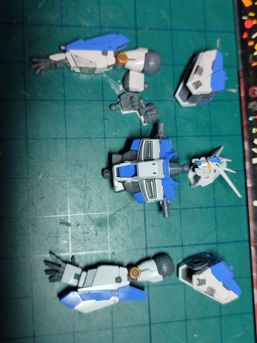 RG 하이뉴 건담 축광테이프 작업 마지막편(상체작업&간단 완성샷)_1.jpg