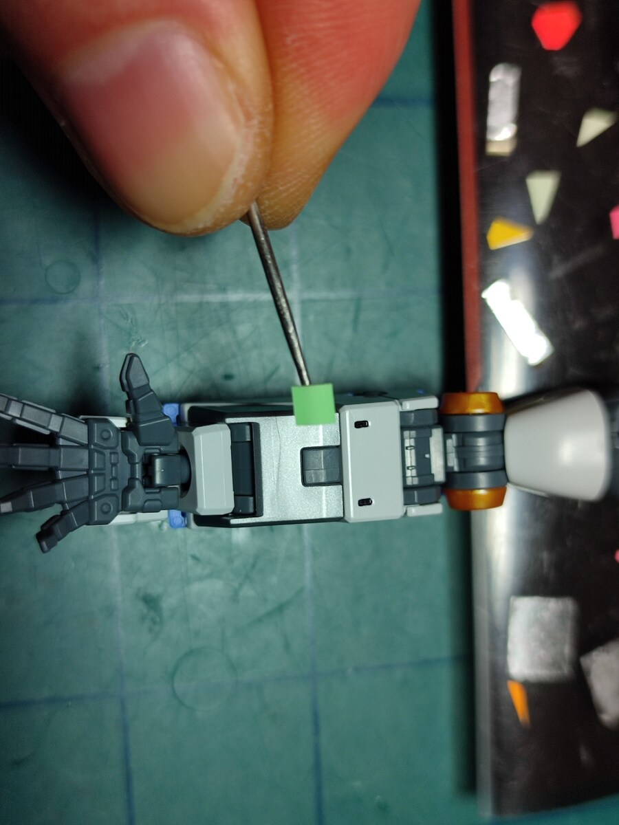 RG 하이뉴 건담 축광테이프 작업 마지막편(상체작업&간단 완성샷)_4.jpg