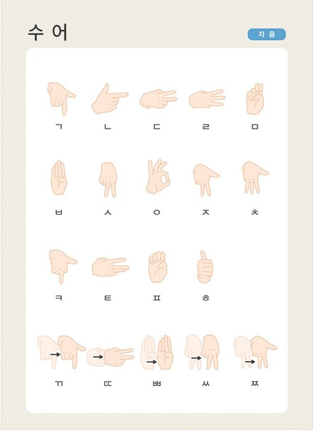 수화, 수어에 대한 사람들의 오해. 만국공통어다?_4.png