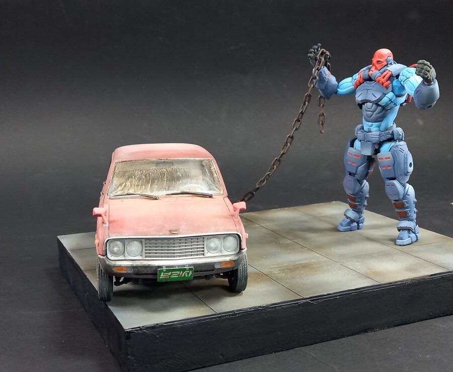 [ 억지설정 ] 아카데미 브리사 1/24 + 헥사기어 범프업 익스팬더 "차력쑈"_9.jpg