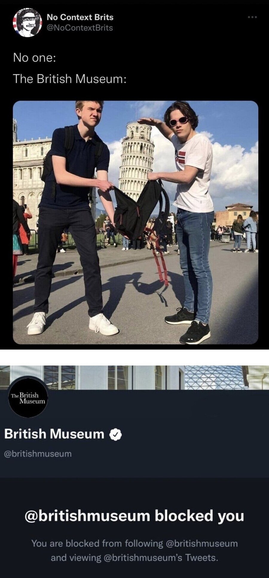 청년 두 명이 𝕏에 올린 사진에 긁혀서 차단한 대영박물관.jpg_1.jpg