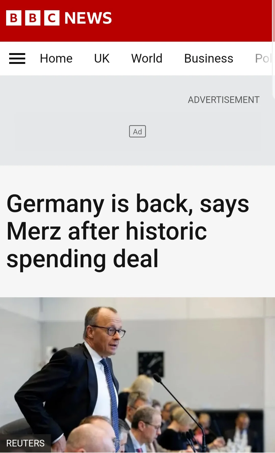 독일, 국방비 무제한 선언 "유럽 자유 수호자될것"_2.webp