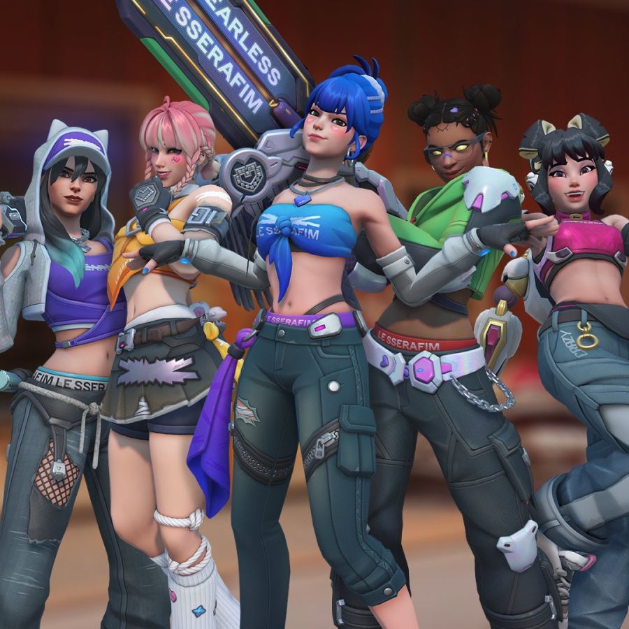 오버워치2 르세라핌 콜라보 FEARLESS 신규 스킨 공개_4.jpg