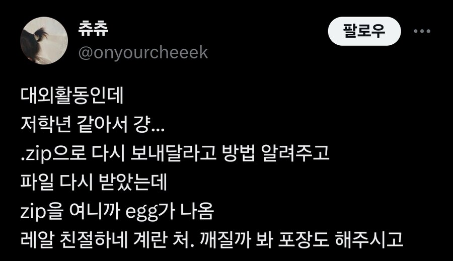 팀원이 압축파일 .egg로 보냄..._2.jpg