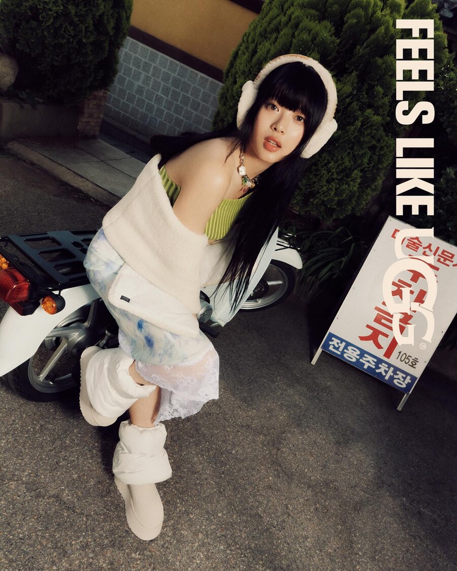 [뉴진스] 하니 UGG 봄 / 여름 캠페인 비하인드 🎧_1.jpg