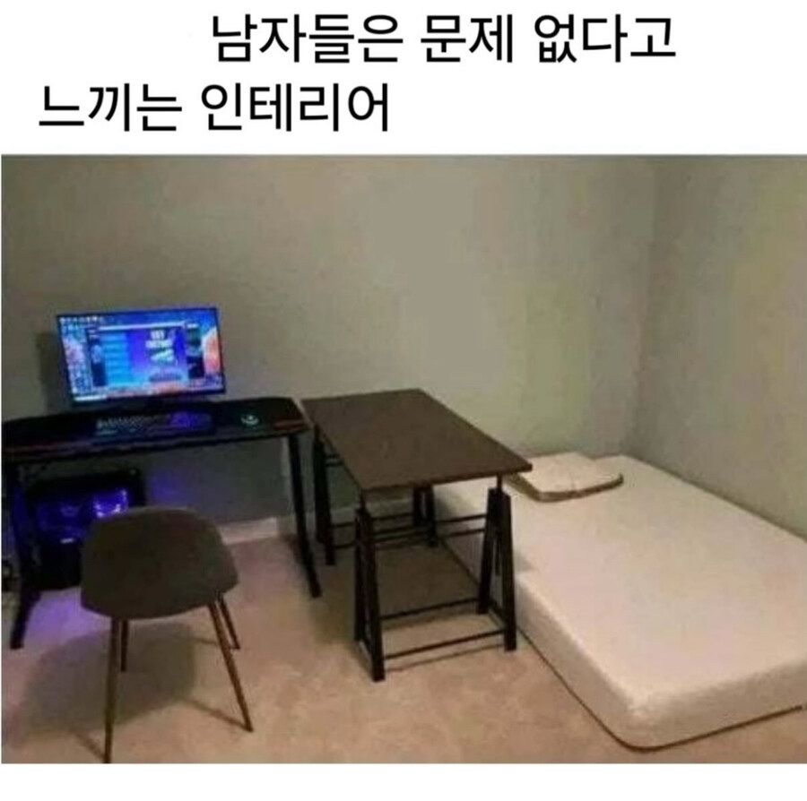남자들은 문제 없다고 느끼는 인테리어_1.jpg