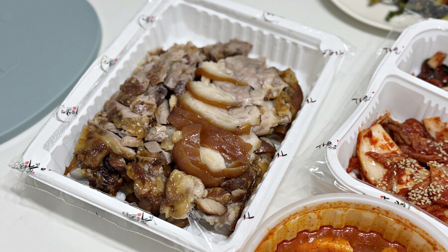 집에서 밥 먹습니다 분당 야탑 더맛있는족발보쌈