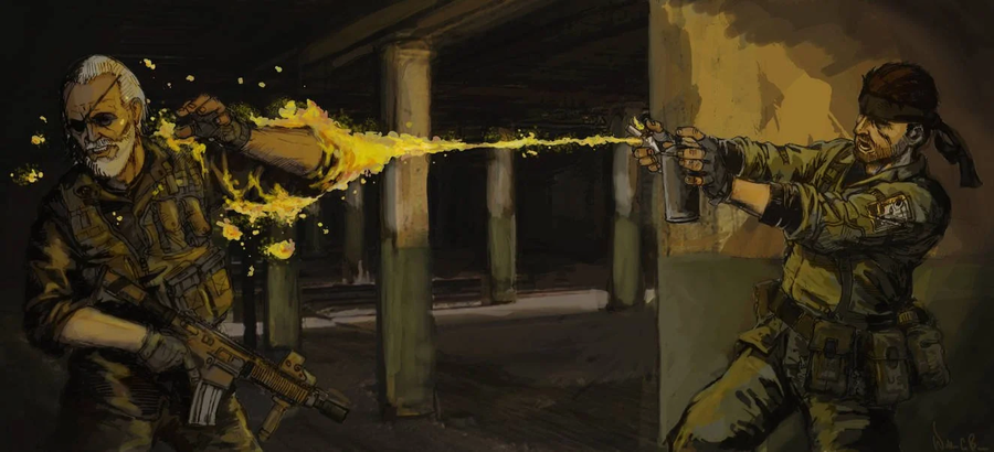 메탈기어) 뱀병장 부자의 재밌는 점_2.webp