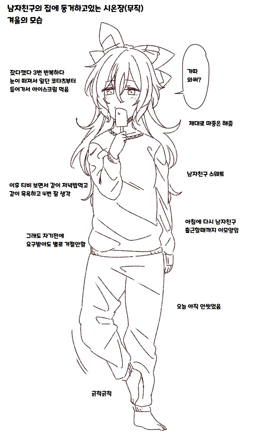 남친과 동거하는 무직 여자친구 만화.touhou_2.jpg