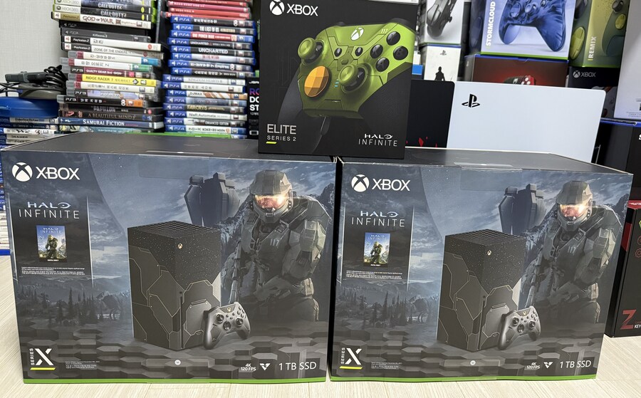 엑박 뽕을 다시 한번! 엑시엑 헤일로 한정판 미개봉_1.jpg