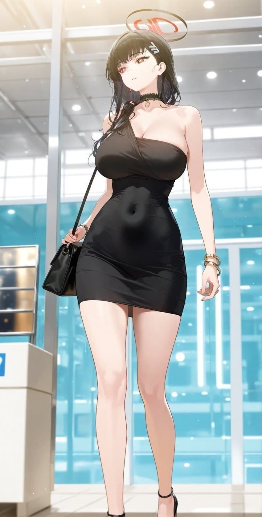 고급드레스가 어울리는 가슴과 뱃살 짤_1.jpg