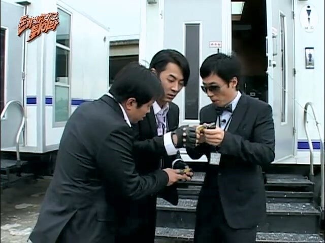 정형돈이 무한도전 추격전에서 보여준 유재석 뒷통수 치기_1.jpg