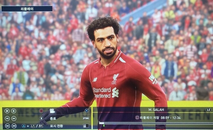 PS4) 위닝2019, 웨스트햄으로 EPL플레이중 (vs 리버풀)_5.jpg