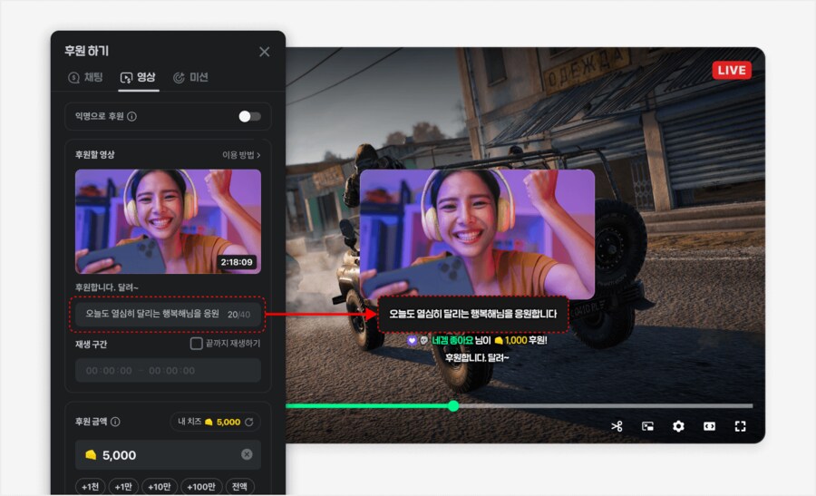 치지직 업데이트 안내 - 타임머신, 라디오 모드 등 (3/27)_4.png