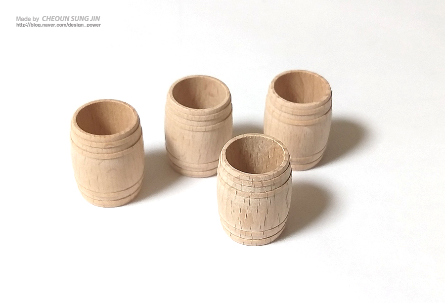 WOODEN BARRELS 프라모델 디오라마 소품 모형_3.jpg