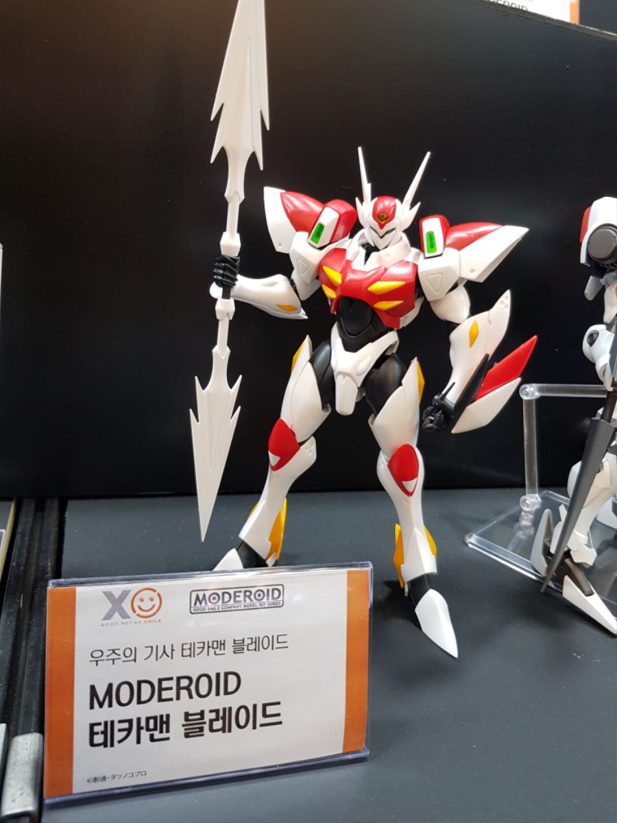 굿 스마일 MODEROID 테카맨 오건 한국 전시 사진