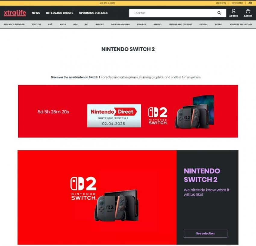 스페인 유통업체에서 스위치 2 가격 등록.._2.png