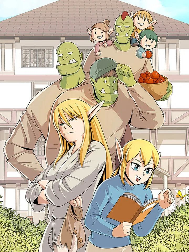 오크의 포로가 된 엘프 여사령관 근황_2.webp