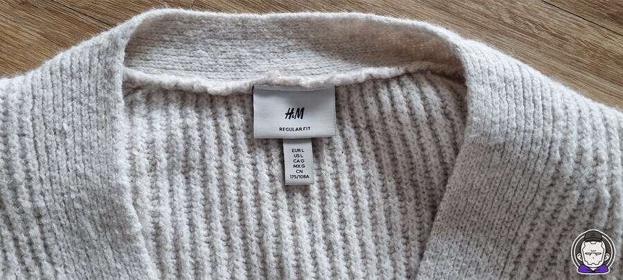H&M 리브니트 가디건 레귤러 핏 L 간단 리뷰기_5.png