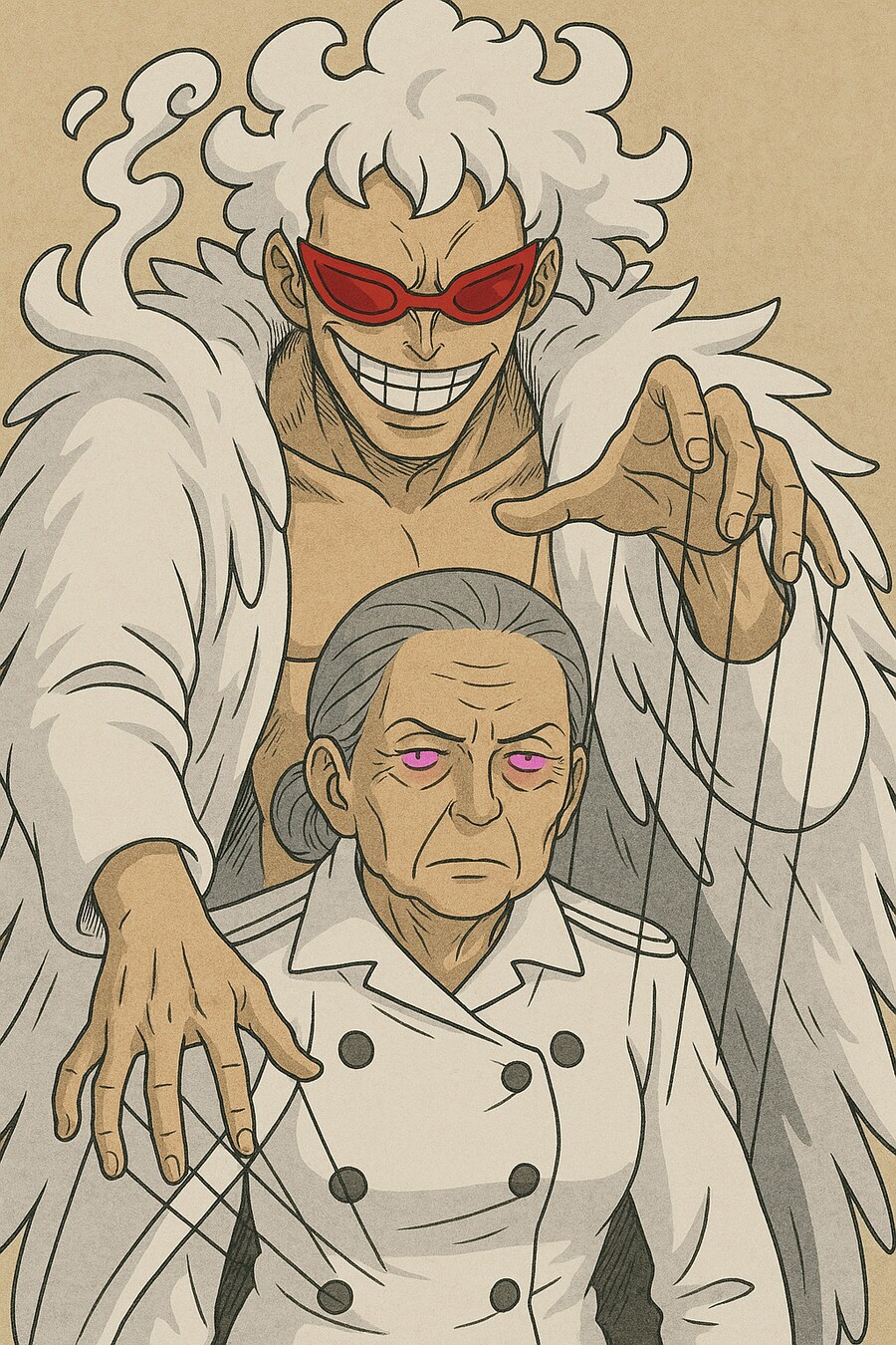 원피스 DH GPT)츠루할매를 조종하는 새로운 조이보이!_1.png