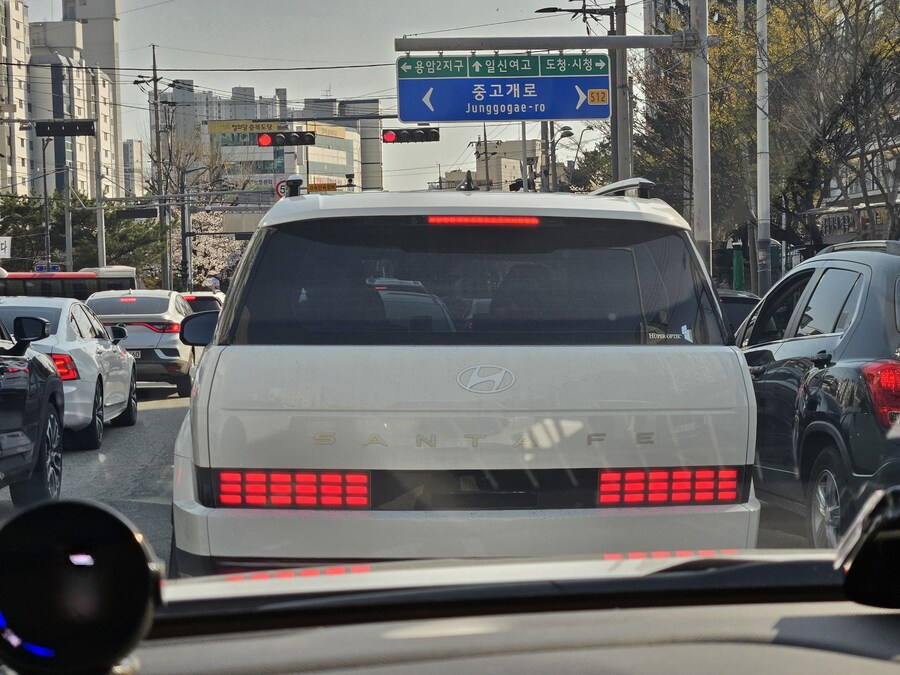 산타페 후미등 튜닝한 차 봤습니다_1.jpg
