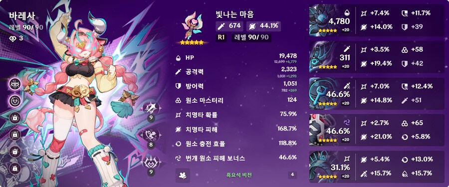 바레사 2돌전무인데도 성유물 차이가 별로 크지 않은데요_1.png