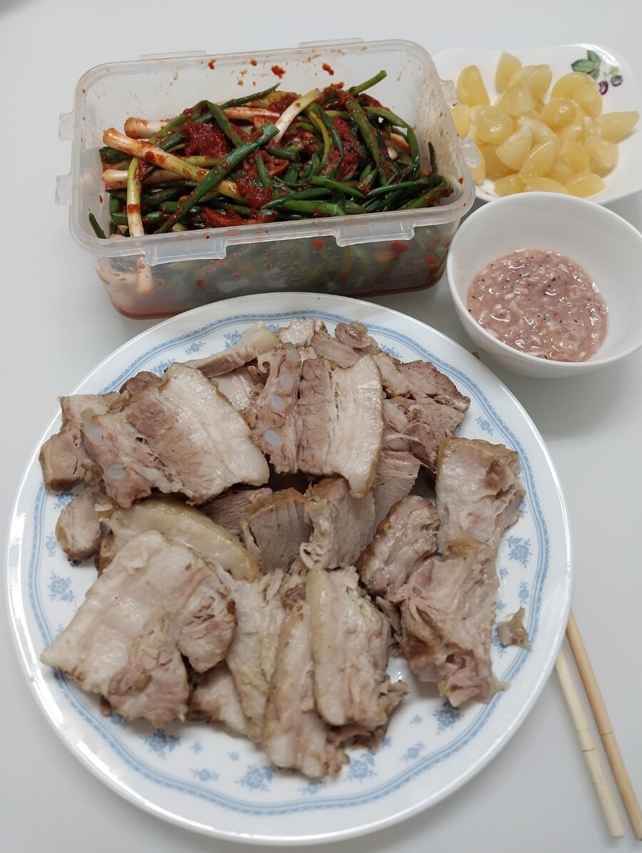 집밥수육한상