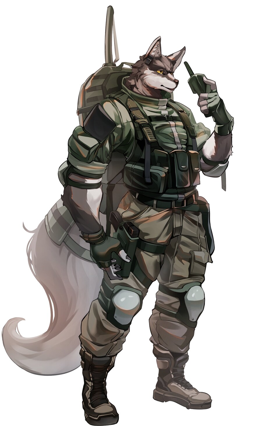 퍼리) 잘생긴 근육 밀리터리 수컷 퍼리_1.jpg