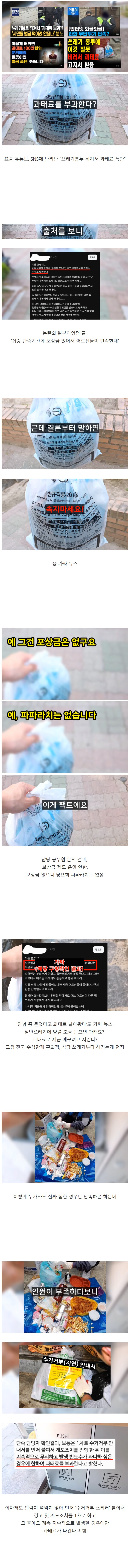 최근 난리 났던 '쓰레기봉투 뒤져서 과태료 부과' 진실_1.png