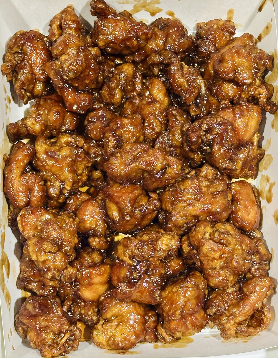 천년강정 간장 닭강정