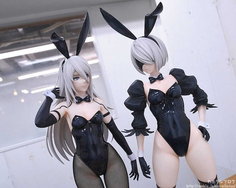 [FREEing] 1/4 니어: 오토마타 - 2B & A2 바니 걸 샘플 사진_3.jpg