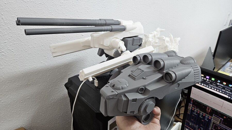 1/100 마크로스 데스트 로이드 [몬스터] 3D 출력-도색 완성._24.jpg