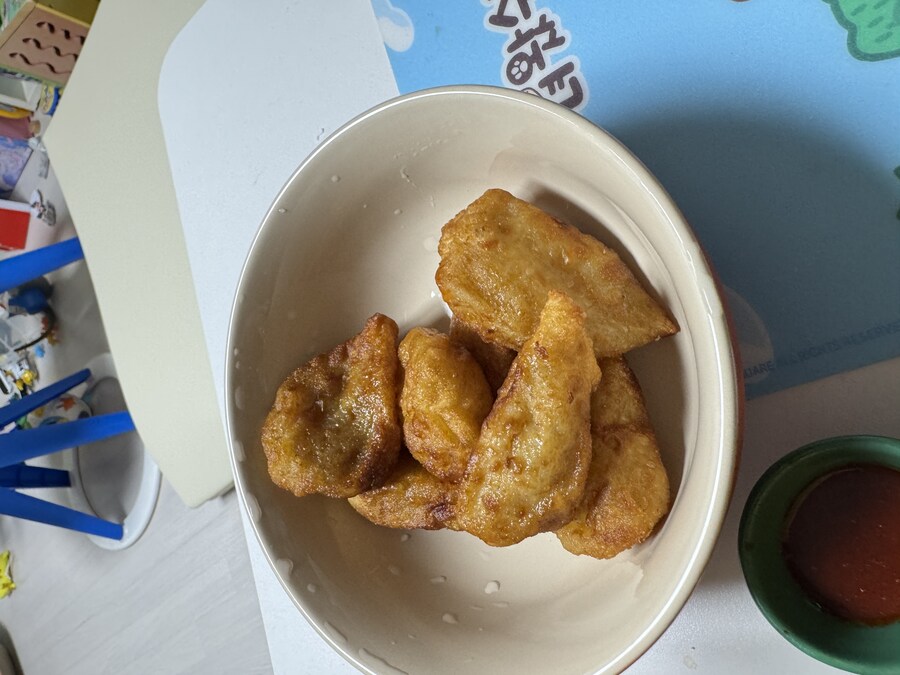 춘천 중앙시장 팬더하우스 떡볶이 튀김만두