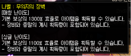 나벨 레이드 모드별 보상 차이_3.png