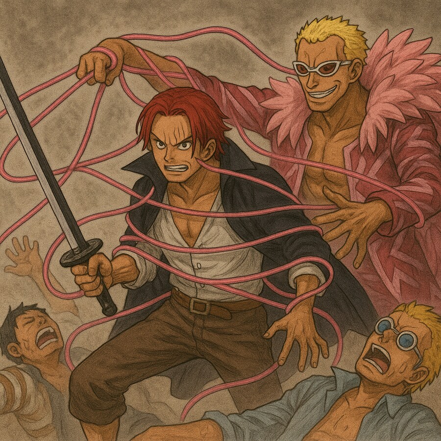 원피스 최신화 스포) 전설의 사나이와 제대로 대면한 샹크스!_3.png