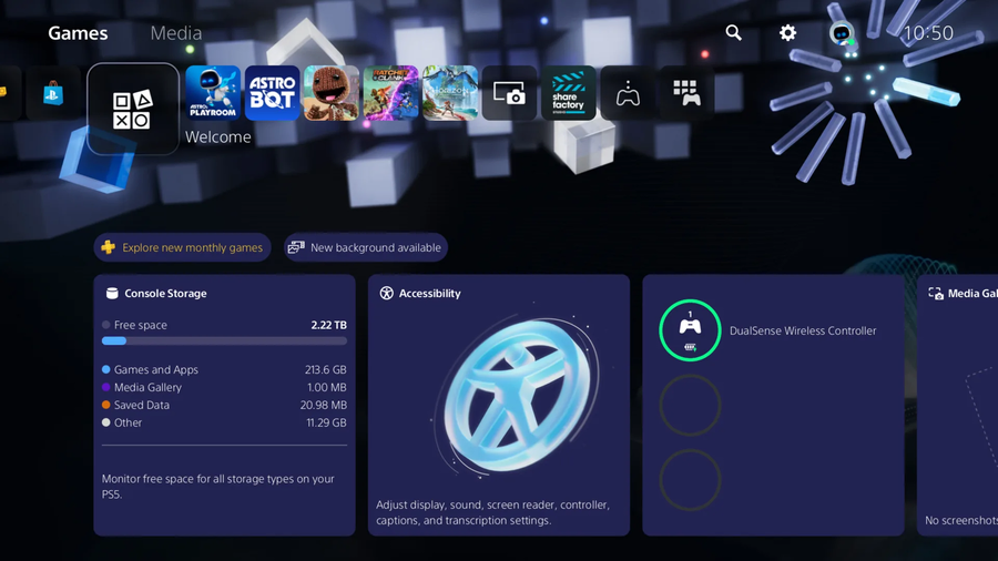 각 세대 PS 홈 화면 추가 포함 PS5 시스템 소프트웨어 배포 개시 및 내용_4.webp