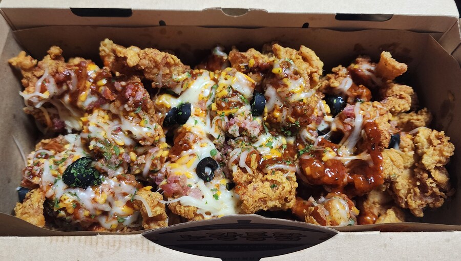 노랑통닭 콤비네이션 치킨