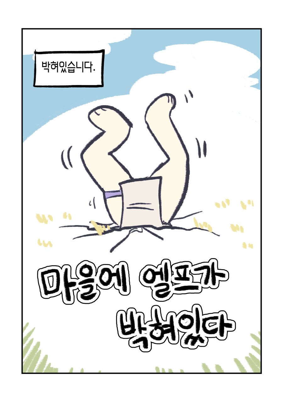 마을에 엘프가 거꾸로 박혀있는 Manhwa (약 스압)_2.png