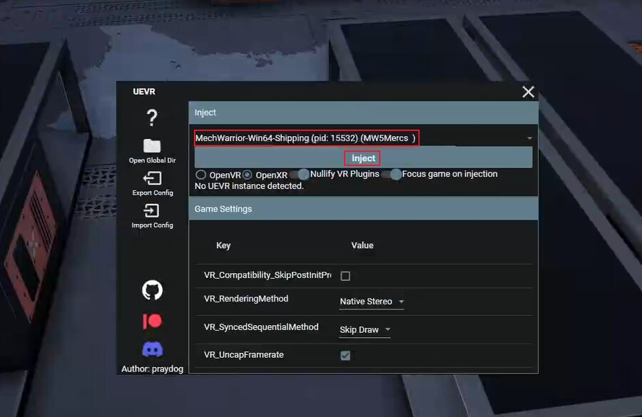 [UEVR] 맥워리어5 VR로 플레이 - 메타퀘스트3 - 호환 A급_10.png