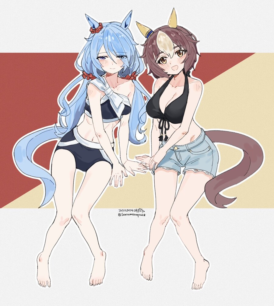 [말딸] 헤어 스타일을 바꾼 케이에스와 제퍼_1.jpg